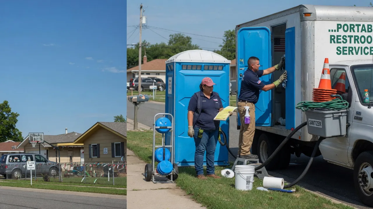 Portable Toilet Rental in Sinking Spring, OH near me